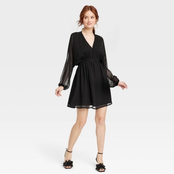 a new day Dresses & Skirts - A New Day Long Sleeve Mini Dress